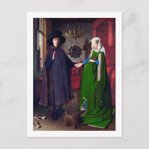 Arnolfini Porträtt, Jan van Eyck Vykort