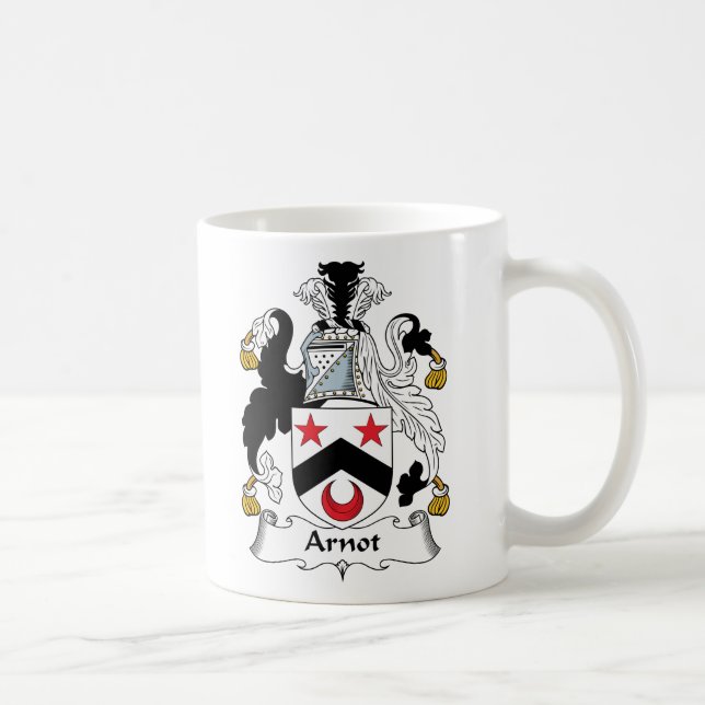 Arnot familjvapensköld kaffemugg (Höger)