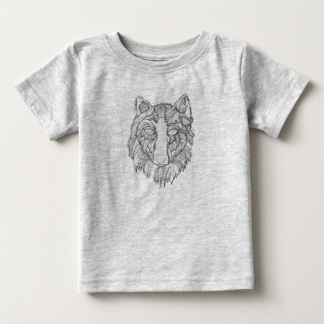Arnou vargen t-shirt (Framsida)