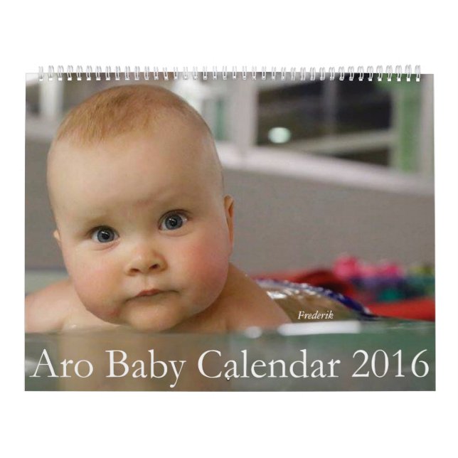 Aro babykalender 2016 kalender (Omslag)