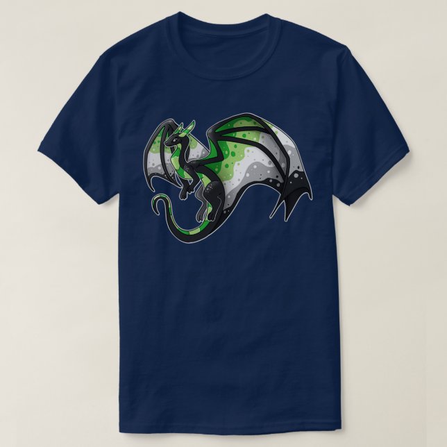 Aro Dragon Friend T Shirt (Design framsida)