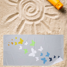 AroAce Agender Pride Butterfly Trail