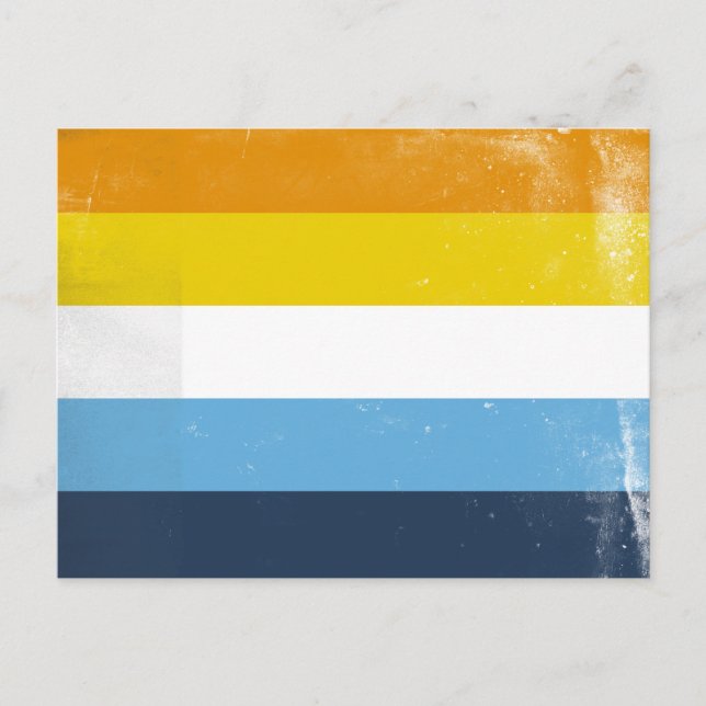 Aroace (Aromantisk-Asexuell) Helg Vykort (Framsida)