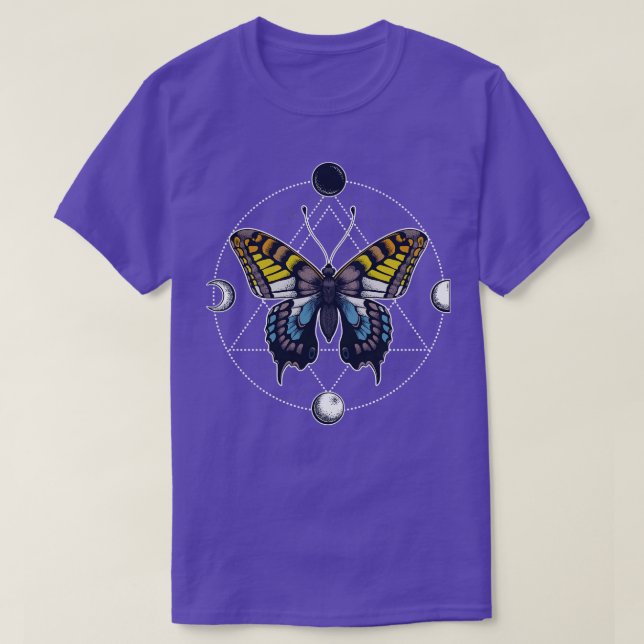 Aroace Butterfly T Shirt (Design framsida)