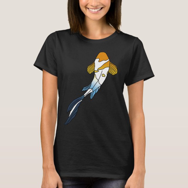 Aroace Koi Fish T Shirt (Framsida)