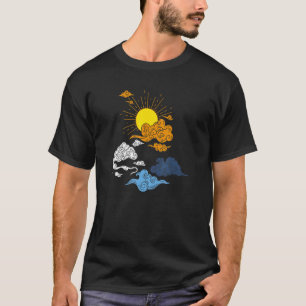 Aroace Pride Aro Ace Lgbtq Flagga Japansk Aromanti T Shirt