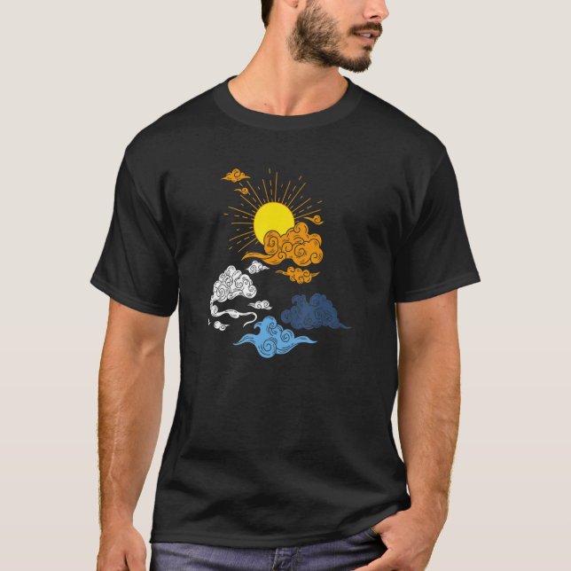Aroace Pride Aro Ace Lgbtq Flagga Japansk Aromanti T Shirt (Framsida)
