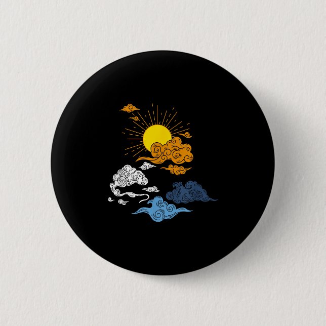 Aroace Pride Aro Ace Lgbtq Flagga - japansk romant Knapp (Framsida)