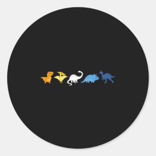 Aroace Pride Dinosaur, Lgbtq Aro Ace, Cute Aromant Runt Klistermärke