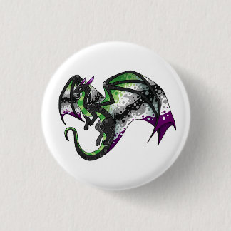 AroAce Pride Dragon Knapp