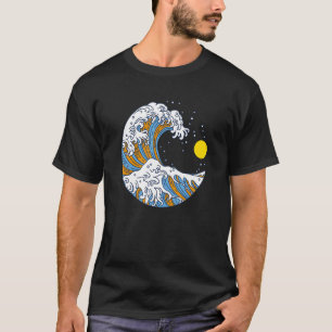 Aroace Pride Japanska Wave Aro Ace LGBTQ Aromantic T Shirt