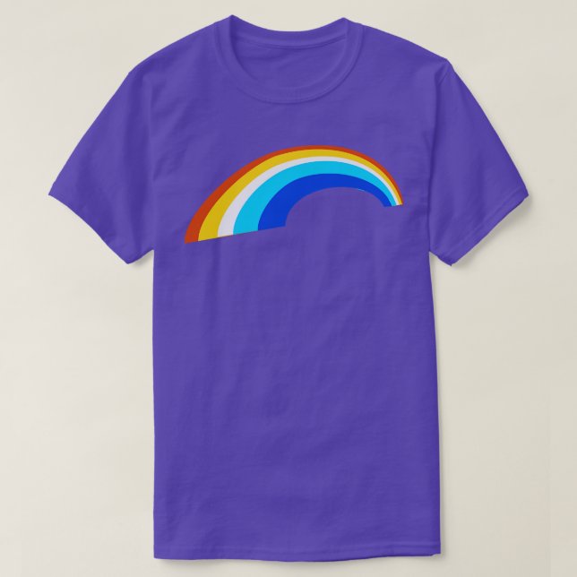 Aroace Rainbow T Shirt (Design framsida)