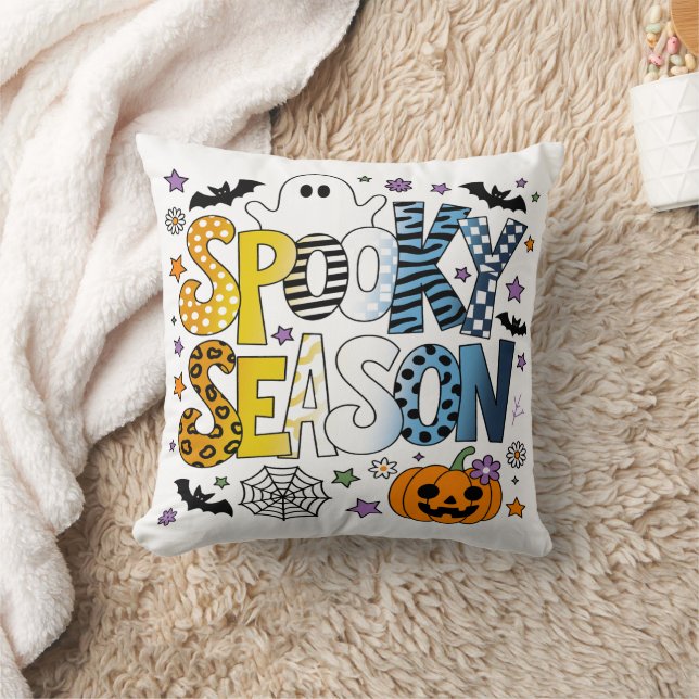 AroAce Skumma säsongen Halloween Kudde (Filt)