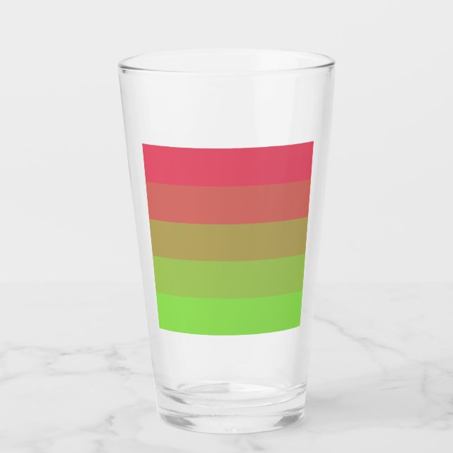 Aroflux Pride Flagga Glaskopp (Framsida)