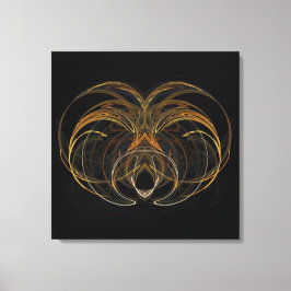 Ärofull Fraktal Fin Konst på Canvas