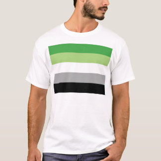 Aromantic flagga tröja