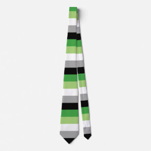 Aromantic flaggaTie Slips