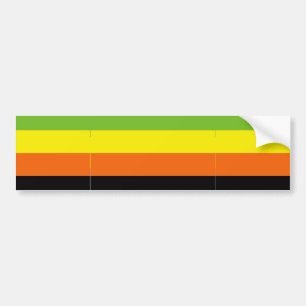 Aromantic pride bildekal