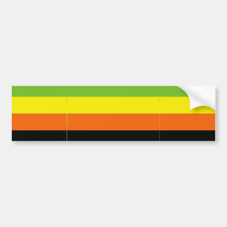 Aromantic pride bildekal