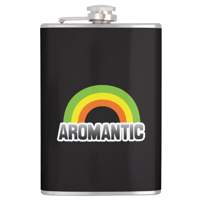 Aromantisk stolthet fickplunta (Framsidan)