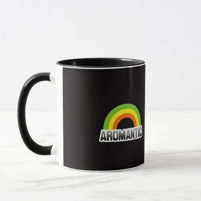 Aromantisk stolthet mugg (Vänster)