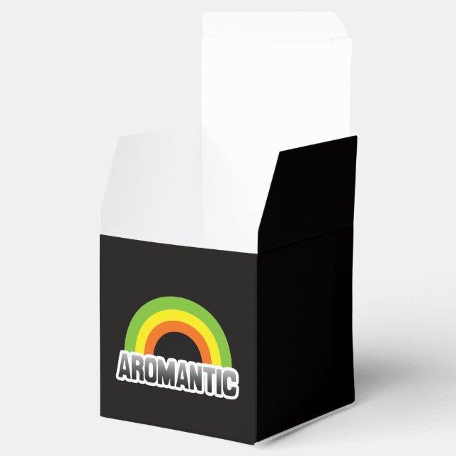 Aromantisk stolthet presentaskar (Öppnad)