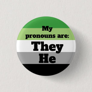 Aromantiska/Aro De/The Pronouns Knapp
