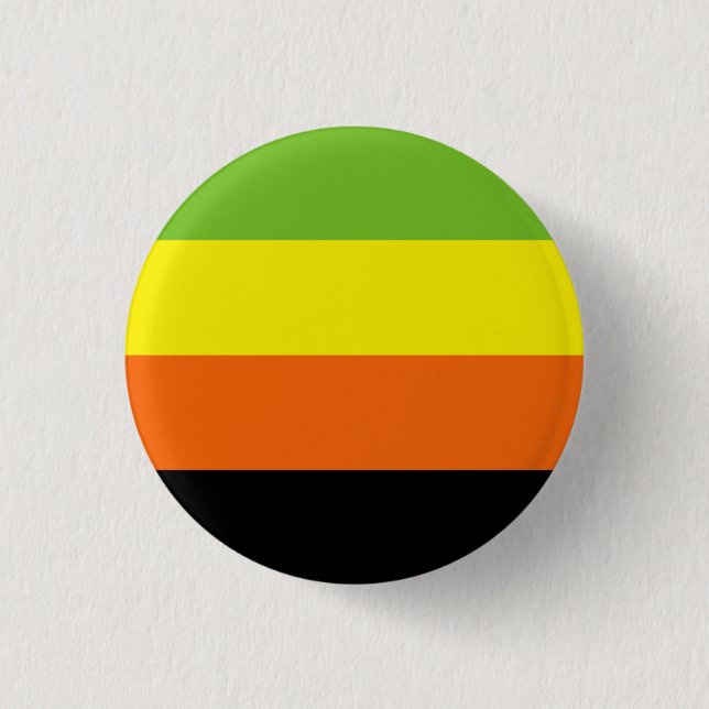 Aromantiska Prideflagga Knapp (Framsida)