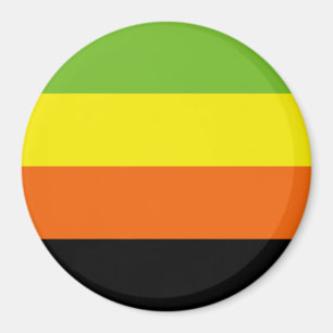 Aromantiska Prideflagga Magnet