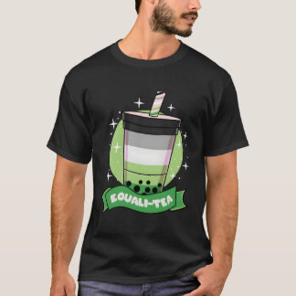 Aromantiskt Pride av aromantiskt ekvivaltearomanti T Shirt