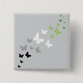 Aromantiskt Pride Butterfly Trail Knapp