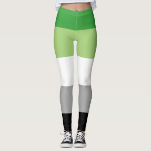 Aromantiskt Pride Flagga HGBTQ Leggings
