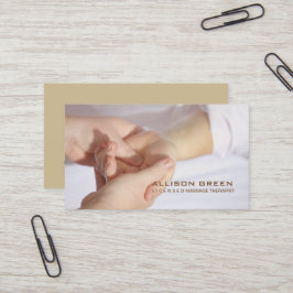 Aromaterapi Akupresageterapi Visitkort