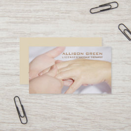 Aromaterapi Akupresageterapi Visitkort