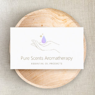 Aromaterapi Aromaterapist Essential Oil Visitkort