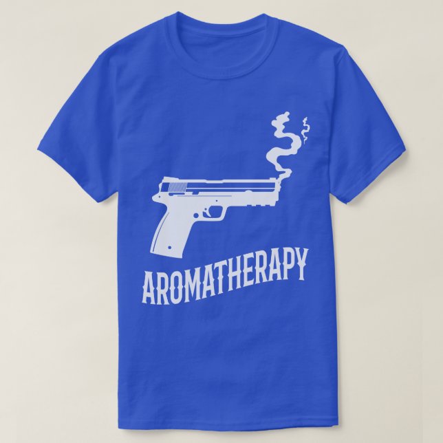 Aromaterapi Funny Gun Owner T Shirt (Design framsida)