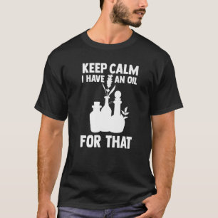 Aromaterapi Lugn för essentiell Behålla av olja. T Shirt