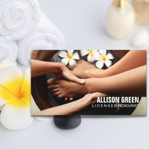 Aromaterapi Manikurist Pedicurist Salon Visitkort