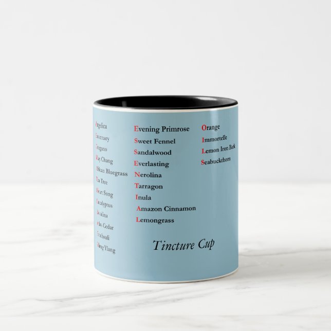 Aromaterapi Oils Tincture Kopp Mugg (Center)