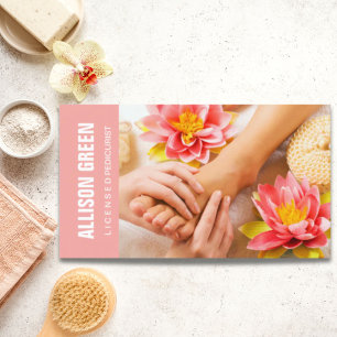 Aromaterapi Pedicure Salon manicurist pedicurist Visitkort