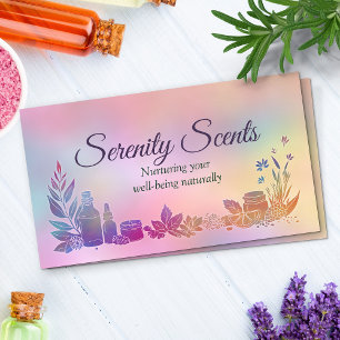 Aromaterapi Scent- behandling Visitkort