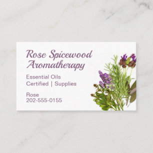 Aromaterapi Soap Skincare Visitkort