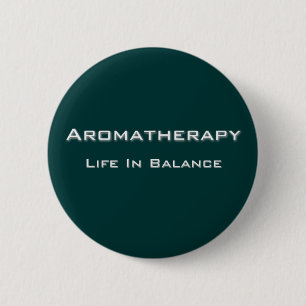 Aromaterapi - Vit text Knapp