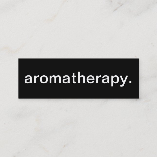 Aromatherapyvisitkort Mini Visitkort (Framsida)