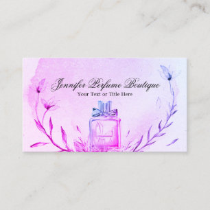 Aromatherhy Parfym Lila Beauty Makeup Visitkort