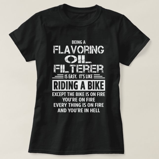 Aromolfilter T Shirt (Design framsida)