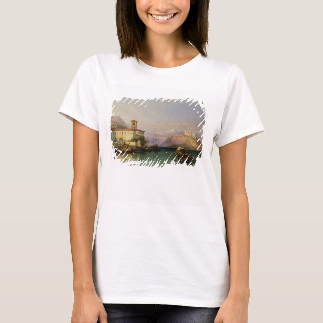 Arona och Castle of Angera, Sjö Maggiore, 185 Tee (Framsida)