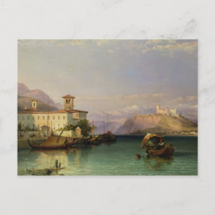 Arona och Castle of Angera, Sjö Maggiore, 185 Vykort