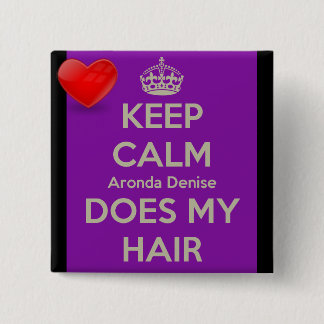 Aronda Denise gör mitt hår klämmer fast Knapp