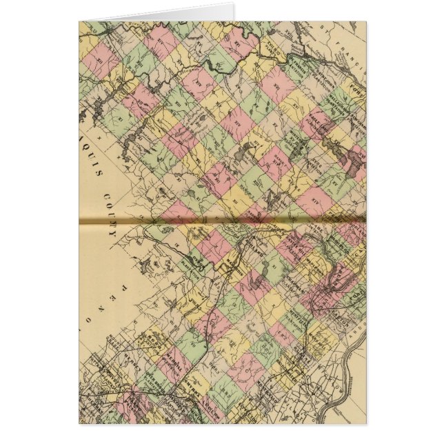 Aroostook Co., Maine Hälsningskort (Framsidan)